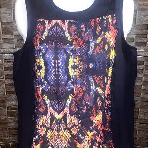Animal Print, multicolor Tan Top